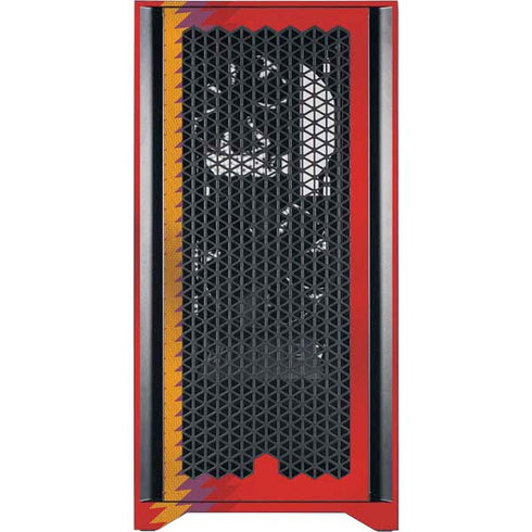 Spain Soccer Flag Corsair 4000D Tempered Glass Mid-Tower ATX Case Skin